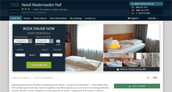 Desktop Screenshot of niederraederhofhotelfrankfurt.com